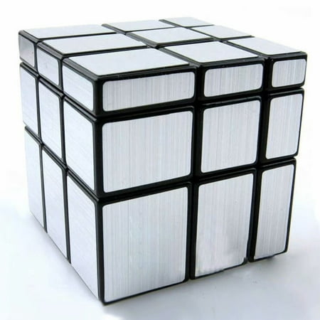 Mirror Speed Cube Puzzle 3x3x3 Gold And Silver Mirror Magic Cube Irregular Speedcubing Set 2 Pack Walmart Canada