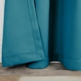 thumbnail image 3 of Superior Solid Blackout Curtain Set of 8, 52" x 108", Aqua, 3 of 10