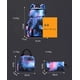 thumbnail image 3 of Fashion Sanrio Kuromi Printed Backpacks 3pcs Set Boys Girls School Schoolbag Mochila Lunch Bags Cartoon Student Kids Bookbag, 3 of 4