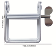GZHOUFDXINX NoElectricity Needed Metal Manual Toothpaste Tube Squeezer