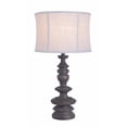 thumbnail image 1 of Kenroy Home 35319WAL Lampe de Table Rose 28 Po - Bois de Noyer, 1 of 1
