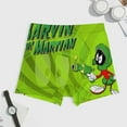 thumbnail image 3 of Looney Tunes Marvin The Martian Mens Boxer Briefs Active Stretch Breathable Underwear, Comfortable Gym Boxer Briefs, 3 of 7
