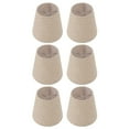 thumbnail image 2 of Linen Fabric Lampshade, Small Lamp Shade Non Dazzling Exquisite Wear Resistant Light Reliable  For E14 Bulbs, 2 of 8
