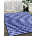 thumbnail image 2 of Ahgly Company Indoor Square Patterned Sky Blue Dress Blue Area Rugs, 3' Square, 2 of 6