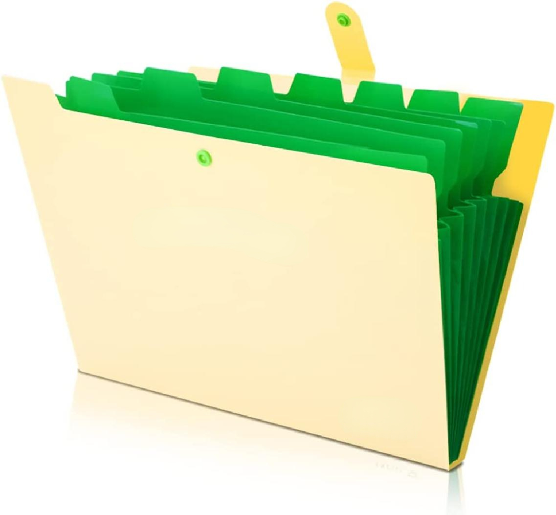 Accordion Aesthetic Folder Letter Size , Folder for Important Documents