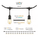 thumbnail image 3 of Serie De Luces Led 24 Focos Vintage 15 Metros 24w Viny Electric S.A. de C.V., 3 of 7