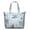 Cute, variant on Large Capacity Travel Bag with Seashell and Beach Shell Designs, Lightweight Nautical Weekender Bag for Tropical and Marine Life Trips