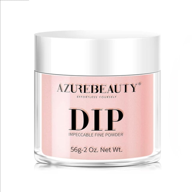 Dip Powder AZUREBEAUTY Nude Pink 56 g, decoración de uñas natural