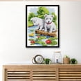 thumbnail image 3 of Counted Cross Stitch s Cross-Stitch Pattern Animals Dogs with Printed Fabric 11ct, 3 of 8