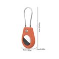 thumbnail image 3 of Para Llavero AirTag Con Cable Llave Mochila Mascota () Naranja, 3 of 3