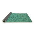 thumbnail image 2 of Ahgly Company Indoor Rectangle Southwestern Turquoise Blue Country Area Rugs, 2' x 5', 2 of 4