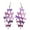 7#, variant on Earrings Fashion Compact Women Dragonfly Shape Dangler for Party Banquet
