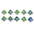 thumbnail image 2 of 10 Piezas De Acrílico 10 D10 Dados Dados De Dados Dados Para s De s De, 2 of 7