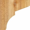thumbnail image 3 of 6"W x 8"D x 8"H Monterey Rough Sawn Corbel, Western Red Cedar, 3 of 9