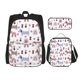 thumbnail image 1 of Balery Cute Dog Mochila Escolar 3 en 1 para Niños - Mochila Resistente con Lonchera Térmica y Estuche - Mochila Escolar para Niños y Niñas, 1 of 7