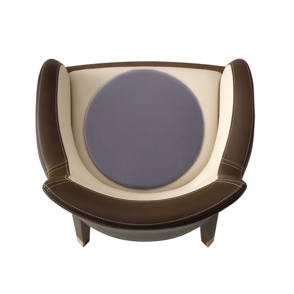 IMIKEYA Grey Round Stool Cushion 1-Pack Soft Polyester Seat Pad for Comfortable and Seating