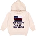 thumbnail image 2 of Inktastic Fireman Daddy is a Firefighter Toddler Hoodie, 2 of 4