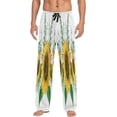 thumbnail image 2 of Sunflowers Bouquet Men's Pajama Pants Lightweight Sleepwear Bottom Lounge Pants, 2 of 6