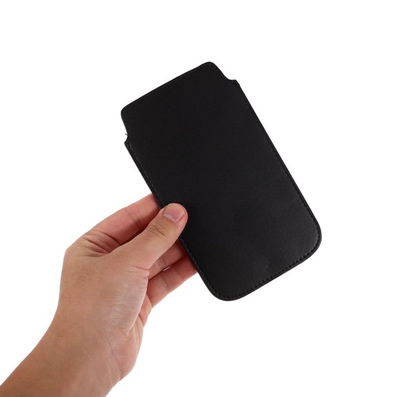 BALAHAPY Phone Case With Drawstring Design Oil Edged Pullout In Black 1Pack Phone Sleeve Pouch For Smartphone