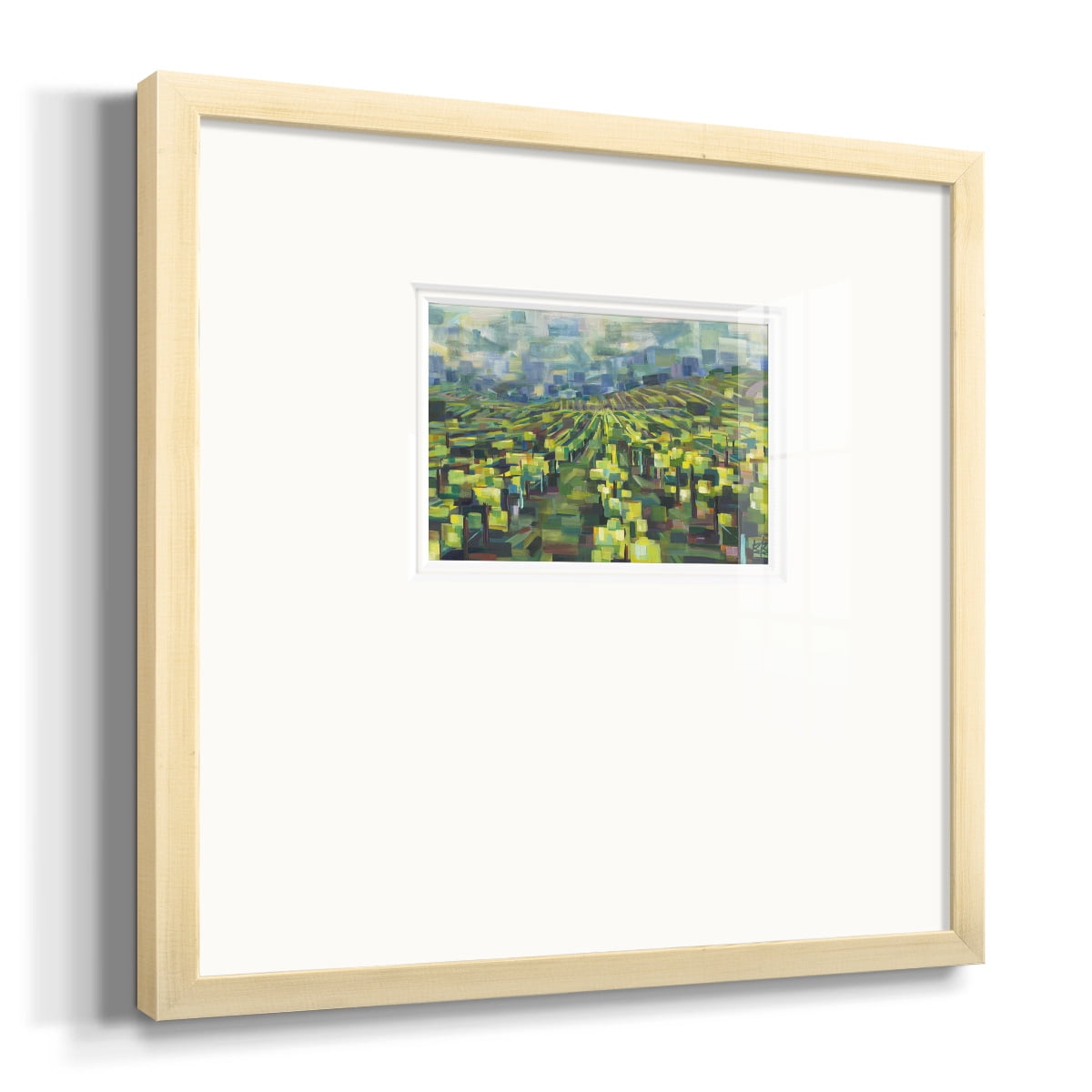Yellow Grapevines Forever-Premium Framed Print