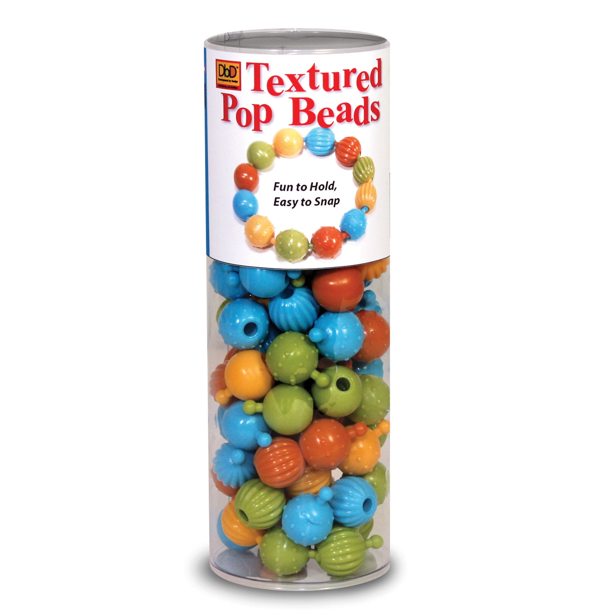 Textured Pop Beads, 100ct Tube