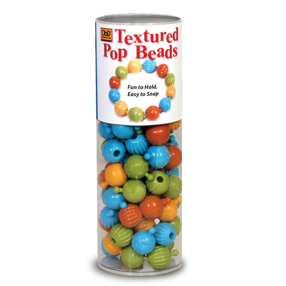 Textured Pop Beads, 100ct Tube