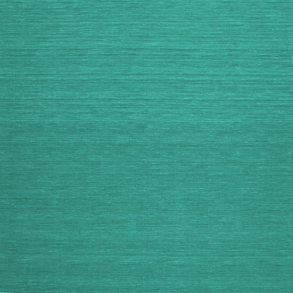 Ahgly Company Indoor Square Abstract Turquoise Blue Contemporary Area Rugs, 5' Square