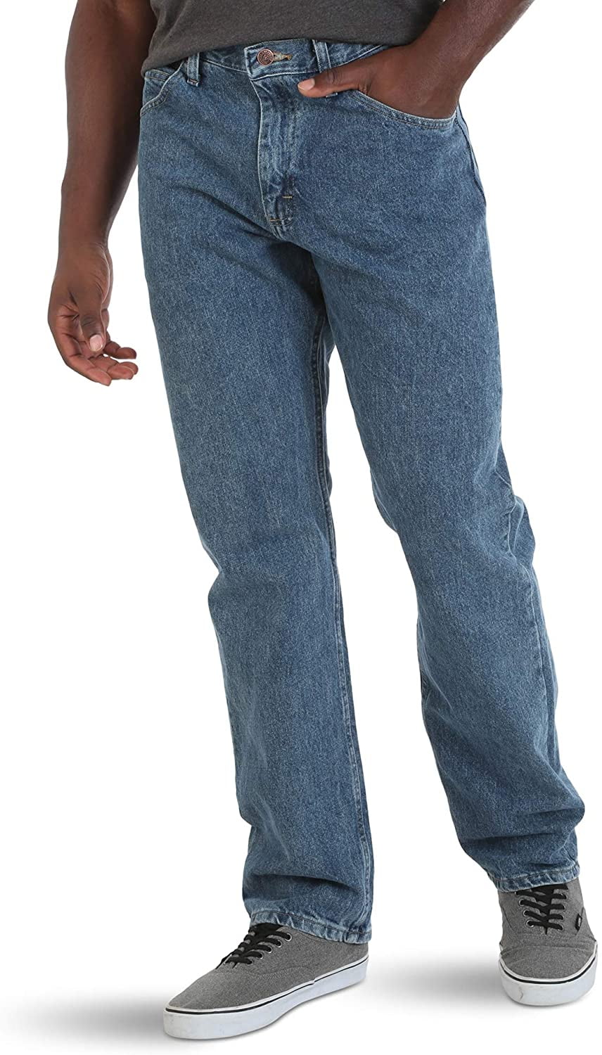 Men Jeans Stoash 38X32 5-Pocket Relaxed Fit Denim 38 - Walmart.com
