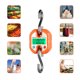 thumbnail image 4 of Básculas de equipaje Básculas de cocina digitales Escuelas de equipaje Básculas de grúa 150 kg Equipaje digital con gancho Báscula colgante portátil con pantalla LCD para maleta de viaje, pesca, caza al aire libre Vhermosa Fiesta y Decoración, 4 of 5