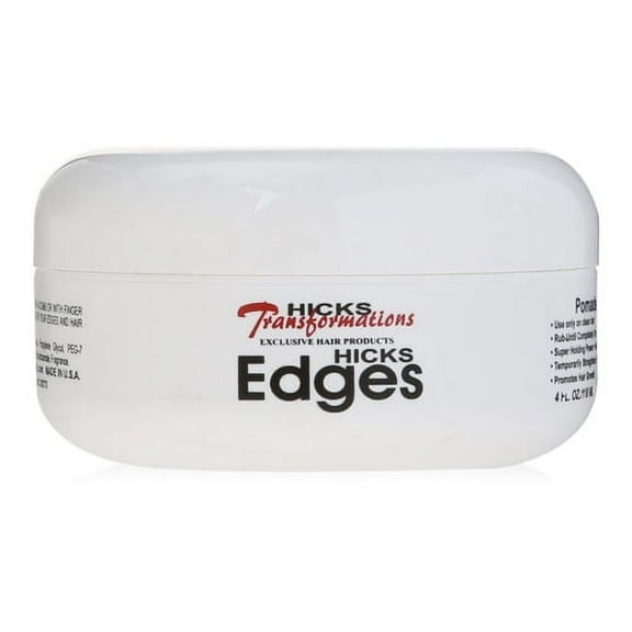 Hicks Total Transformations Hair Edges Styling Pomade, 4 Oz