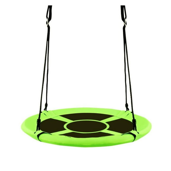 40 Inch Tree Swing Flying Saucer, Outdoor Swing Set for Kids & Adults - 700lbs Capacity, Adjustable Height, Durable Oxford Fabric
