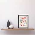 thumbnail image 4 of Colourful Insects and Bugs Bright Artwork Framed Wall Art Print A4, 4 of 5