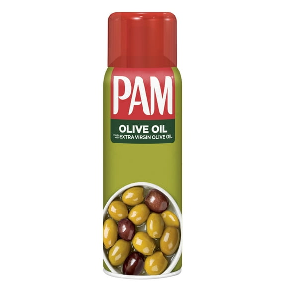 PAM Non Stick Olive Oil Cooking Spray, 5 oz. -Pack of 4