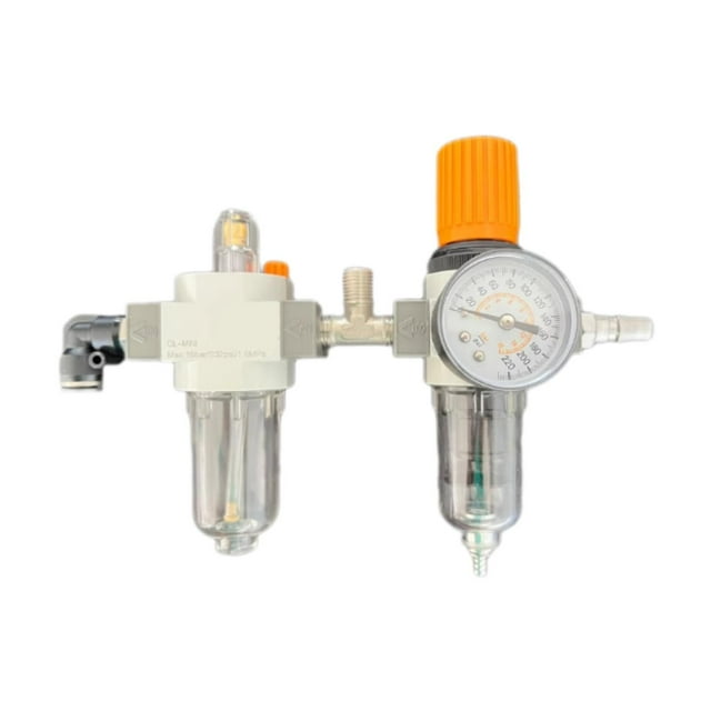 Miulika Tyre Changer Oil Water Separator 230PSI High Performance with Pressure Gauge Type A