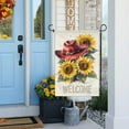 thumbnail image 2 of Welcome Cowgirl Sunflower Garden Flags 12×18 Inch Double Sided Decorative Yard Banner Seasonal Flag for Outdoor Outside Decor, 2 of 6
