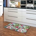 thumbnail image 2 of Dreamtimes Cactus Floral Plant Kitchen Mats Washable Long Floor Runner Rug Non-Slip Fatigue Area Rugs Summer Absorbent Doormat Cushioned for Farmhouse Home Bath Indoor Outdoor Decor 39"x20", 2 of 6