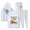 White, variant on Josiah Queen My Promised Land Tour Hoodie Jogger Pants Two Piece Set Women Men Sweatshirts Sweatpants