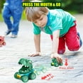 thumbnail image 5 of SHELLTON 3 Pack Dinosaur Toys, Pull Back Dinosaur Cars for Kids, Pull Back Vehicles Toys for Age 3-7 Boys Toy, Cars Dinosaurs Party Favor Easter Gifts for Boys, 5 of 8