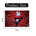 thumbnail image 2 of Halloween 3D Mr. Smiling Ghost Door Mat, Halloween Door Mat, Halloween Mat Home Decration, Horror Pumpkin Halloween Area Rug Decorations Indoor and Outdoor Welcome Doormat, 2 of 6
