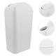 thumbnail image 2 of Cubo de basura delgado de plástico con tapa abatible - Contenedor de basura para espacios reducidos con tapa para baño, cocina, 8 l, 2 of 6