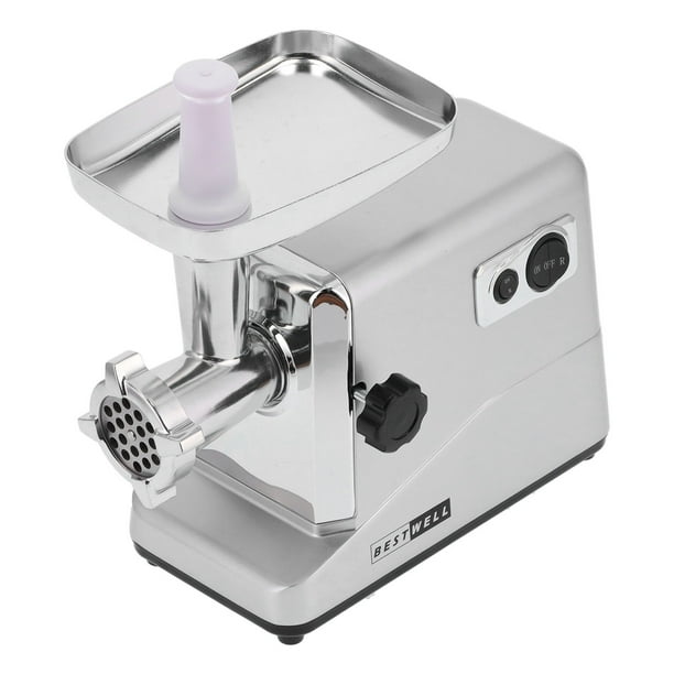 Embutidora De Salchichas, Máquina Para Hacer Salchichas Velocidad De Picado 2 Kg/min 2800 W Acero Inoxidable Para Cocinas Familiares Cocinas Grandes Para Carnicerías O Industria