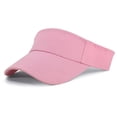 thumbnail image 2 of Trgacdwlo Sun Visor Hat Sports Adjustable Long Brim Breathable Lightweight UV Protection Sun Hat for Men Women Camping Boating Red, 2 of 8