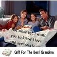 thumbnail image 3 of Gifts for Mom Blanket Mother's Day Birthday Gifts for Mom Throw Blanket Soft Warm Blankets Gift for Mom from Daughter Son 50"X40", 3 of 5