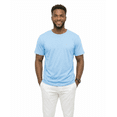 thumbnail image 3 of Access Men's Heavyweight Short Sleeve Cotton Crew Neck T-Shirt (Pack of 3) (Sky, Medium) AT35, 3 of 9