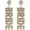 Pearl, variant on Bride Earrings, Bride Beaded Earrings Bachelorette for Bride to Be Gifts Accessories[a2817]