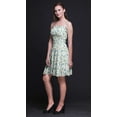 thumbnail image 4 of Bimba Floral Printed Spaghetti Strap Summer Sun Dress Holiday Beach Party Dress-X-Small, 4 of 5