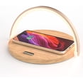 thumbnail image 1 of Lámpara de noche inalámbrica COLSUR, lámpara de mesa táctil, luz nocturna LED con cargador de inducción con certificación Qi, luz nocturna táctil con brillo ajustable de 3 niveles., 1 of 5
