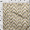 thumbnail image 3 of oneOone Cotton Poplin Olive Green Fabric Chevron Sewing Craft Projects Fabric Prints By Yard 42 Inch Wide, 3 of 4