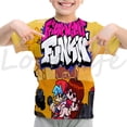 thumbnail image 5 of Camiseta Funkin de viernes por la noche para niños, camiseta divertida de manga corta con dibujos animados del juego FNF, camiseta 3D de verano para niños, ropa kawaii para niños, camiseta de anime, 5 of 5