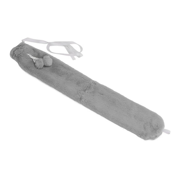 Hot Water Bag, Safe Washable Portable 2L Gray Soft Hot Water Bottle For Neck Back For Men Women